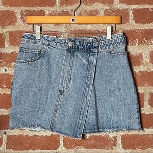 NWT Agolde size 27 wrap skirt